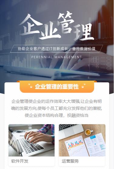 坡心镇企业管理小程序开发